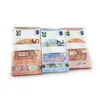 Autres fournitures de fête festives New Fake Money Banknote Party 10 20 50 100 200 US Dollar Euros Réaliste Toy Bar Props Copie Devise Mo Ot8Yb