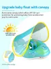 Baby Bath Toys Baby Trouser pocket Sunscreen type style Swimming Float Inflatable Infant Floating Kids Swim Ring Circle Bathing Summer Toys 231024