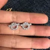 Charm Designer S925 silver needle pig nose Earrings full diamond micro inlaid high version Earrings anti allergy Earrings exquisite and simple jewelry K5JI