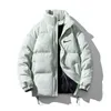 Brand Fashion Sports Piumino firmato da uomo giacca a vento invernale giacca con cerniera amanti caldi colletto alla coreana corto sottile ispessito outwear cappotto tecnico invernale da donna