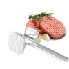 Vlees Gevogelte Gereedschap Potry 1Pc Hoge Kwaliteit Vermalser Hamer Voor Steak Rundvlees Kip Aluminium Metalen Hamer Keuken Accessoires 2304 Dhusg