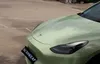 Premiumkvalitet Super Gloss Car Wraps Avocado Green Color Macaron Vinyl Film Factory Price 3M Kvalitet Samma