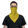 Bandanas jaune classique en caoutchouc canard cou guêtre hommes femmes coupe-vent hiver Bandana écharpe pour la randonnée