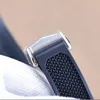 Nouveau chronographe de haute qualité pour hommes 43m 007 Quartz multifonctionnel bande de cuir bande d'acier saphir luxe de noël classique Designer Glow montre étanche Montres