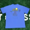 Мужские футболки Американский ретро хип-хоп BRAIN DEAD Top Tee Классическая футболка с абстрактным принтом головы с круглым вырезом и коротким рукавом Летняя мужская женская футболка