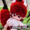 Poppen Geen attribuut Red Monster 20 cm Pluche Pop Gevulde Plushie Dress Up Cospslay Anime Speelgoed Figuur Kerstcadeaus WEN 231023