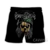 Herren-Shorts, CAVVING 3D-gedrucktes Sacred Reich Band, Sommer, Strand, Streetwear, schnell trocknend, lässiger Schweiß für Damen/Herren