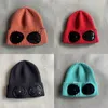 Bonnets pour femmes classiques bonnet tricoté bonnet de créateur épaissir bonnet de crâne côtelé automne hiver lunettes froides bonnet luxe mode simple couleur unie hj02