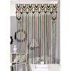 Tapestries Colorful Exotic Hand-woven Tapestry Door Curtain Bohemian Ins Room Decoration European Classical