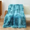 Blankets Cozy Flannel Blanket Fluffy Shaggy Soft Warm Sofa Travelling Fleece Blankets Bedspread Blanket