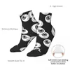 Men's Socks Polyester Low Tube Human Eyeballs Breathable Casual Short Sock