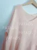 여자 스웨이터 Patads France M Home Fall / Winter v-Neck Bat Sleeve Looke Top Sweater MFPPU00204