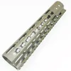 7/9/10/12/13.5/15 Inch Free Float Keymod Handguard Monolithic top rail Steel barrel nut FDE Color