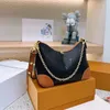 Kosmetiktasche Designer Frau Toilettentasche Luxusmarke Umhängetaschen Handtaschen Hochwertige Geldbörse Echtleder Umhängetasche 1978 W419 04