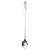 Bottiglie d'acqua Stoviglie in acciaio inossidabile da 10 pollici Manico lungo Cucchiaino Bottiglia grande pancia () 200 ml