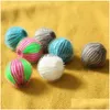 Andere wasproducten Nylon Ball Huishoudelijke Anti-Enment Wasmachine Gereedschap Ontharing Wasserij Reinigingsballen Drop Delivery Home G Dhdwl