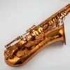 Custom Mark VI Saxofoon Hoge kwaliteit Tenorsaxofoon Kopieerinstrumenten Koffiekleur kopersimulatie Messing Met mondstuk 01