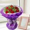 Confezione regalo 6 rotoli Bouquet di fiori Carta da regalo Forniture fai da te per confezioni regalo Decorazioni colorate per feste per fioristi 231023