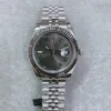 36mm 크기 ST9 Mint Green Dial Sapphire Glass 2813 자동 Mechainca Watch Mens Watch Watch Watch