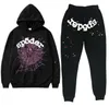 Spider Tracksuit 555 SP5DER MAN MIN MOUNT TYG 555555 Designer Bluza dwuczęściowa z damską bluzą Spider Pająki A6 G8BR