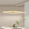 Kronleuchter Nordic Licht Luxus Kreative Acryl Guide Platte LED Kronleuchter Moderne Einfache Streifen Bar Cafe Restaurant Tisch