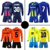 Other Sporting Goods Children Football Jerseys Sets Men Boys Soccer Clothes Suit Long Short Sleeve Kids Football Uniforms Soccer Tracksuit Jersey Kit 231024