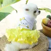 Ropa para perros niña mascota verano gato vestido hijo grande ropa pequeña perros medianos chihuahua princesa vestidos