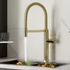 Kitchen Faucets Brass Gourmet Faucet Sink For Healthy Lead-free Material Pull Down