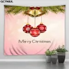 Tapestries Xmas Tapestry Merry Christmas Snowman Printed Large Wall Hanging Carpet Cloth Bed Blanket Home Room Decor Throw Rug Tapestries 231023