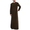 Etnische kleding lange mouw Aman Abaya Jubba Thobe voor mannen Kaftan Pakistan moslim Saoedi-Arabië Djellaba Islam gebedskleed Afghaans