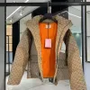 다운 재킷 큰 크기의 오버 코트 tnfs 더보기 남성 패션 여성 여성 풀 프린트 두꺼운 따뜻함 긴 슬리브 짧은 다운 재킷
