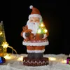 Decoratieve objecten beeldjes SAAKAR Kerstman Navida Festival Decor Home Interior Collection Art Micro Model Standbeeld Slaapkamer 231023