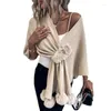 Women's Sweaters 2023 Single Size Female Autumn Winter Warm Sweater Cloak Comfortable Fashion Wraps