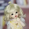 Dolls Bjd Doll za 16 BJD MSD YOSD DD BROWN Gold Pink Pink Fave Long Special Hair Multicolor Opcjonalnie 231024