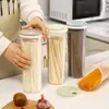 Matbesparare förvaringsbehållare nudlar burk tätade hushållskornbox transparent fuktsäkert kök pasta risbönor 231023
