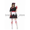 Theme Costume Halloween cosplay horror bloodstain nurse vampire zombie role-playing stage performance costumes J231024