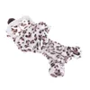 Appareils pour chien adorable dessin animé léopard costume animal animal hoodie tenues chaudes thème tissu halloween année