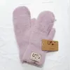 Rękawiczki zimowe projektant marki Glove moda kobiety luksusowy sport na świeżym powietrzu ciepłe zimy.