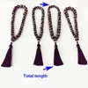 Pendant Necklaces GS77 Rosary 33 Pieces Beads Islamic Muslim Fashion Imitation Obsidian Judaism Car Rearview Mirror Decoration