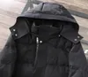 Doudoune de luxe kaki doudounes noires parkas manteau classique designer femmes hommes vêtements d'oie à capuche vêtements d'extérieur détachables manteau chaud burbreries C202402