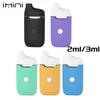 Originele iMini 2ml 3 ml 280 mAh voorverwarmingsmodus Disposables 2 gram 3 gram Ecig dikke olieverwaporizer keramische spoel lege verdampers pen met oplaadbare batterij