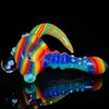 Glazen pijp gemalen opaal roken Dichroic Girly Hand Pipe Duurzame glazen lepel Pipe usa kleurstaaf rokende glazen pijp