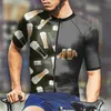 Magliette da uomo Camicia lunga da yoga Maschile Moda estiva Sport Abbigliamento da ciclismo Stampa 3D Oktoberfest Trend Confezione grande da uomo