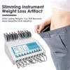 Hoe verkoop Body Sculpting Building Muscle Stimuleert Pak Bio Micro Current Ems Spierstimulator Machine met pads en riem