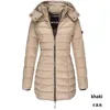 Women Down Parkas średniej długości Slim Botton Suit Warm Womens 231023