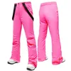 Autres articles de sport Pantalons de ski Femmes Épaissir Coupe-vent imperméable Pantalon de neige d'hiver Sports de plein air Snowboarding Salopette respirante chaude 231023