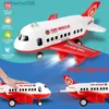 Other Toys Large Early Education Aircraft Toys Passenger Plane Aircraft Toy DIY Car Toy Aircraft Kids Airplane Toy for Children's Day GiftL231024