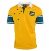 2023 Top WALLABIES INDIGENOUS gouden Australische Rugby Fiji WALLAROOS Kangoeroes 22 23 nieuwe alle nationale team shirt maat S-3XL