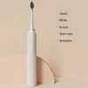 ApiYoo Roman Column Custom Double Bottom Rechargeable Sonic Vibration Electric Toothbrush Dupont Bristles