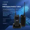 Talkie-walkie 2 pièces ZASTONE UV008 DMR talkie-walkie Digita Radio bidirectionnelle double bande 136-174MHZ 350-480MHZ 10W double fente horaire talkie-walkie 231023